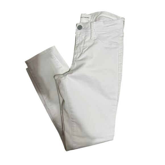 Articles Of Society Pearl white skinny jeans size 25 #4014CR-908‎ - Picture 1 of 6